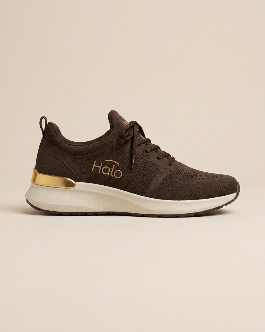 HALO Move Sneaker in Deep Brown