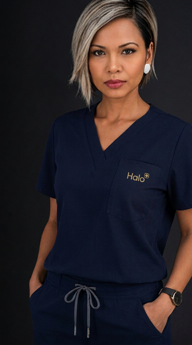 HALO 17 clinical colorways in Midnight Navy